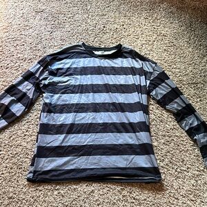 Striped long sleeve shirt